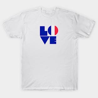 Show your LOVE for France T-Shirt